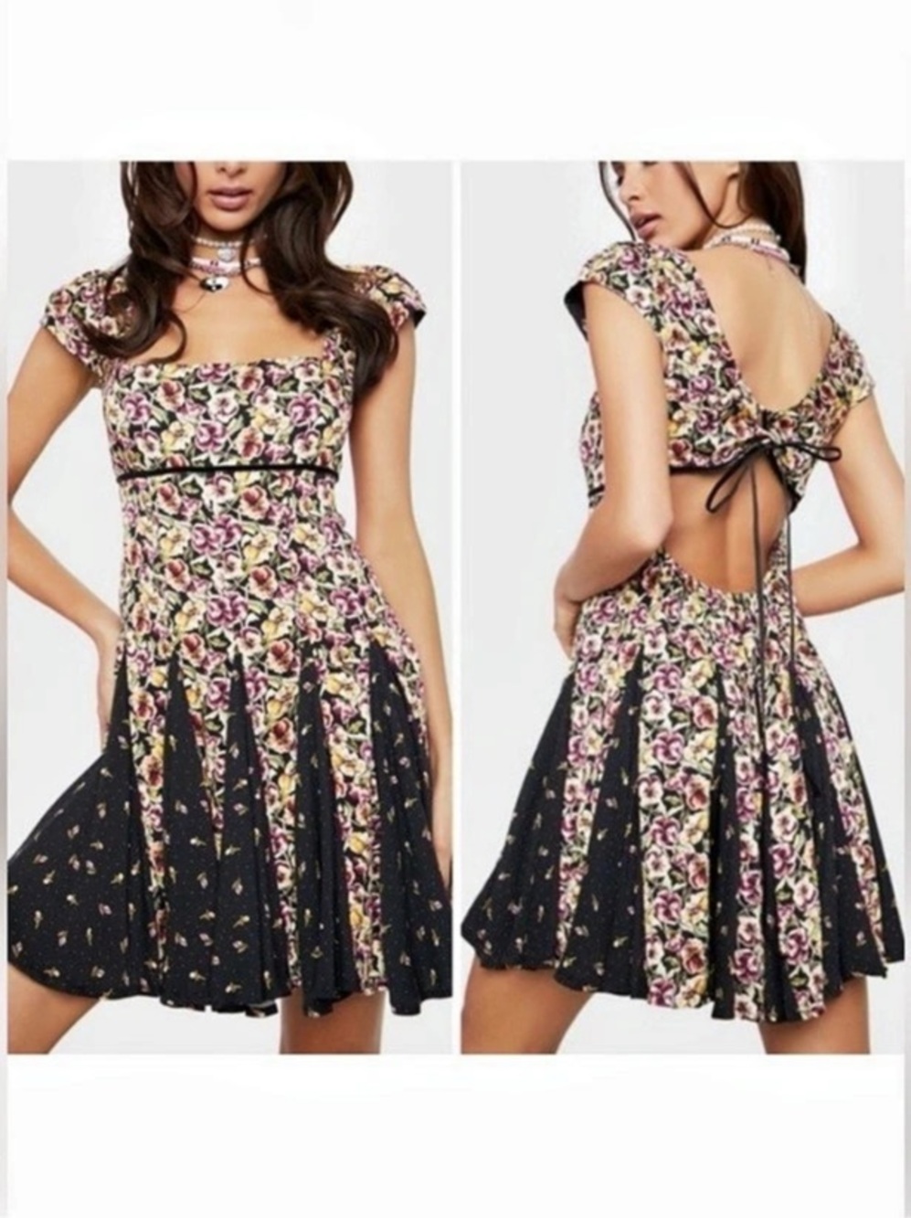 Free People Ponderosa Mini Dress Size M excellent condition